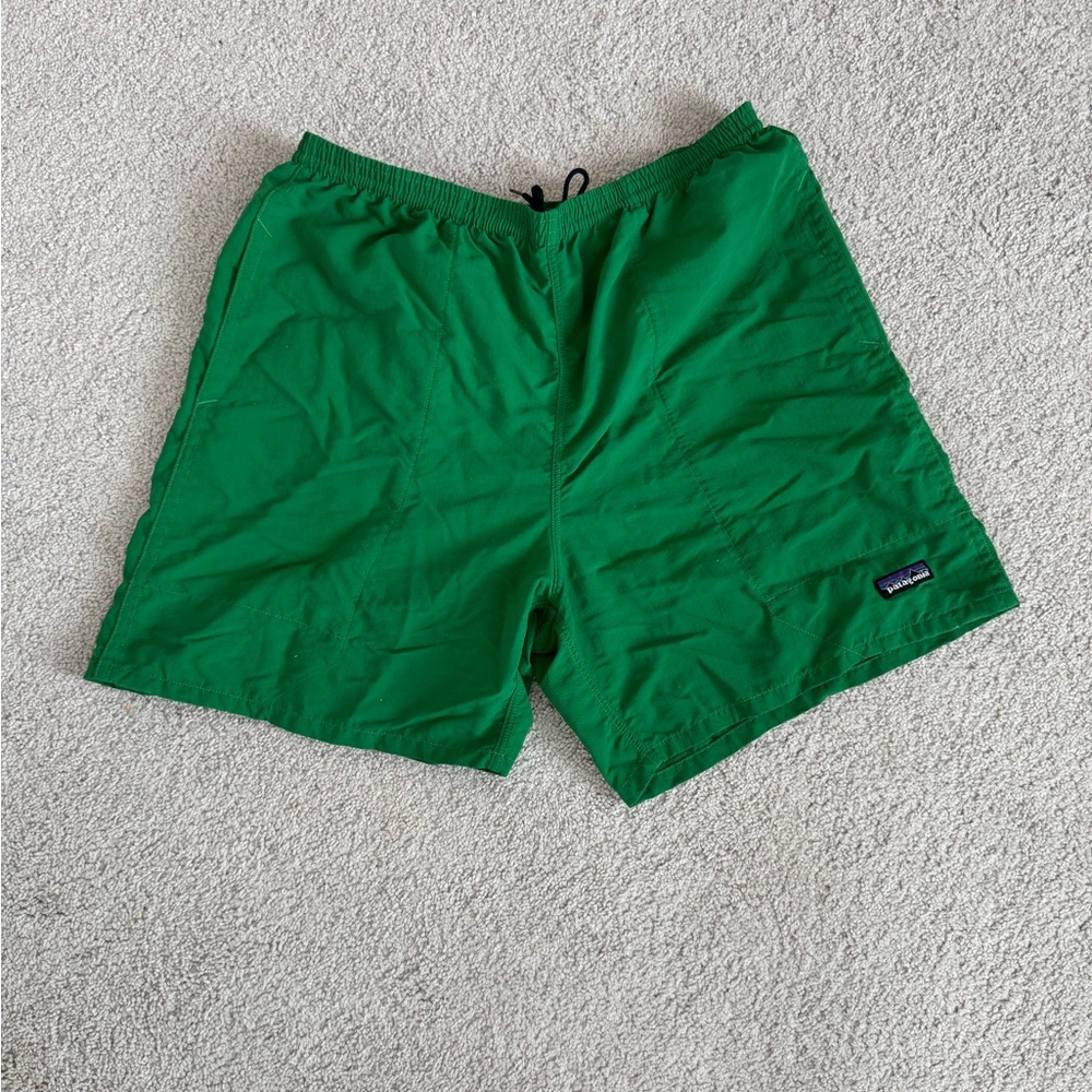 Patagonia Baggies Men's Vibrant Green Swim Trunks